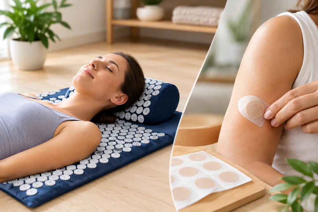 Acupressure Mat vs Meridian Patches Compared