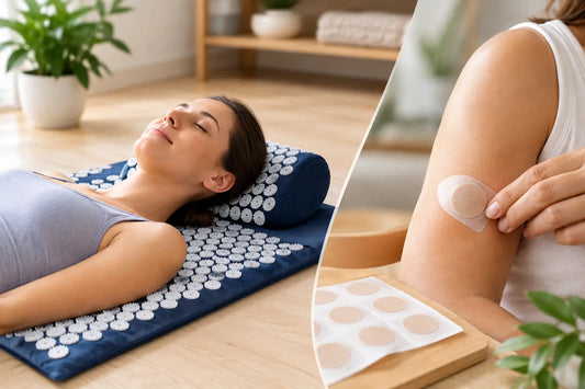 Acupressure Mat vs Meridian Patches Compared