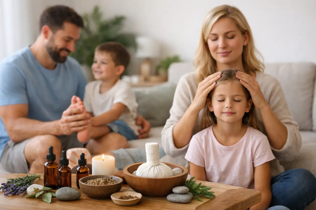 Family Wellness Alternative Medicine at Home